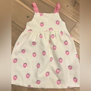 ZARA Girls Strawberry Sundress Size 3/4